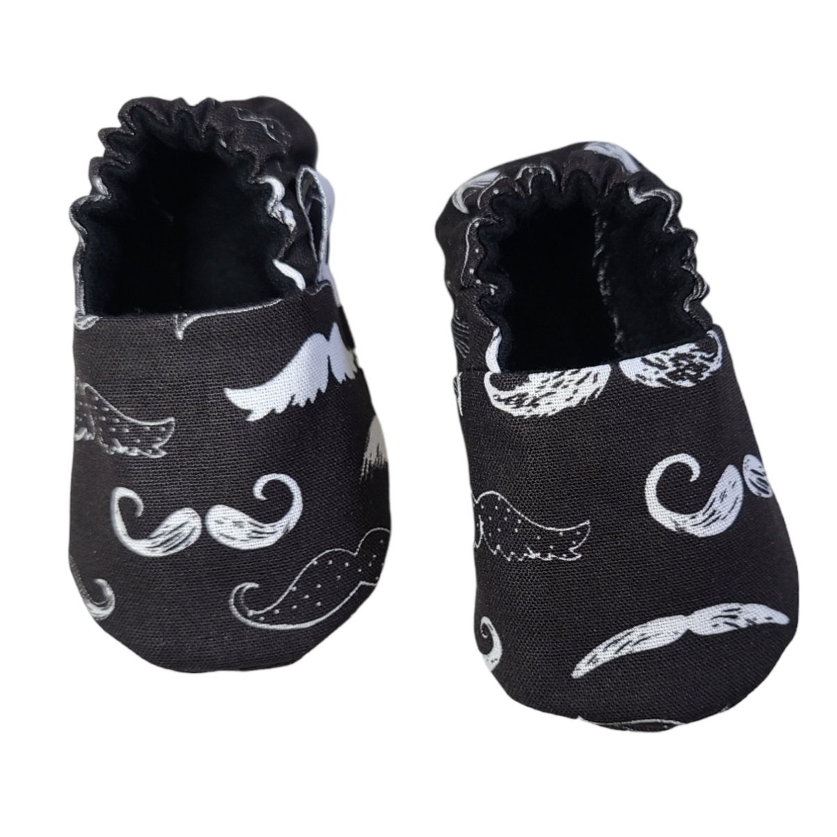 Mustache Baby Booties, Mustache Baby Gift, Mustache Baby Slippers, Mustache Crib Shoes, Mustache Baby Moccs